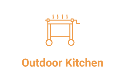 outdoor kitchen